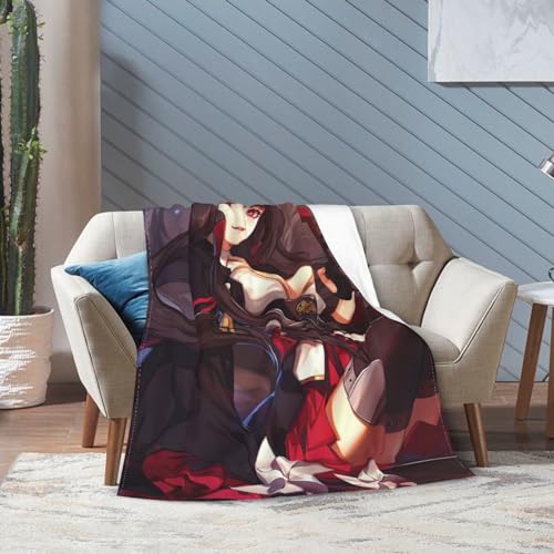 Osuki Azur Anime Lane Akagi Throw Blanket Cozy Ultra-Soft Micro Fleece Lightweight Blanket For Sofa Bedroom Living Room 50""X40"" thumb #8