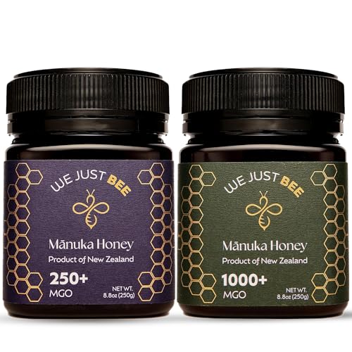 Pack de Miel Manuka MGO 1000+ y MGO 250+ 2 x 250g