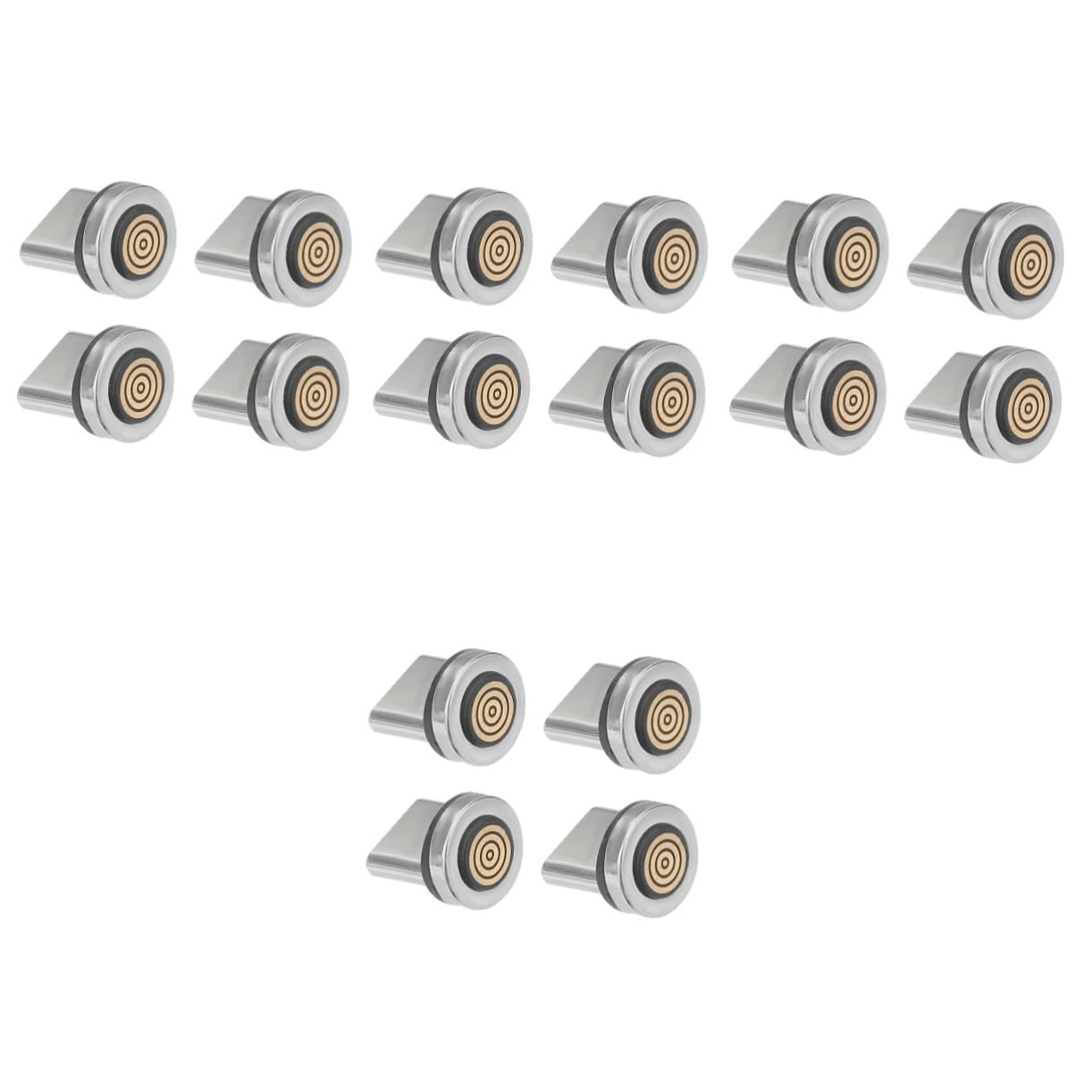 Mikinona 16 Pezzi Di Cavo Di Ricarica Testa Magnetica Cavo Di Ricarica USB Caricatore USB Caricabatterie Mobile Connettori Magnetico Adattatore Punta Adattatore Magnetico