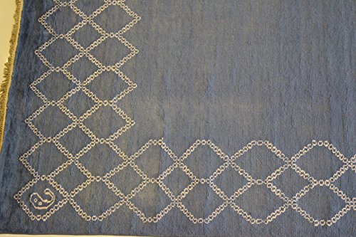 6'5 X 10'2 Double Knot Gabbeh Design Area Rug With Wool Pile - | A 6X10 Large Rug | An Authentic Hand Knotted Gabbeh Rug #TOP3