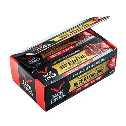 Jack Links Chargrilled Original Steak Bar Value Pack 25g (12 Pieces)