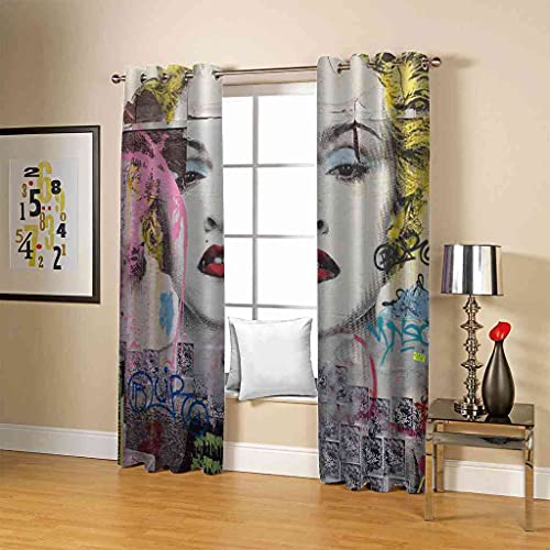 Rideaux occultants polyester 3D isolant thermique phonique à oeillets