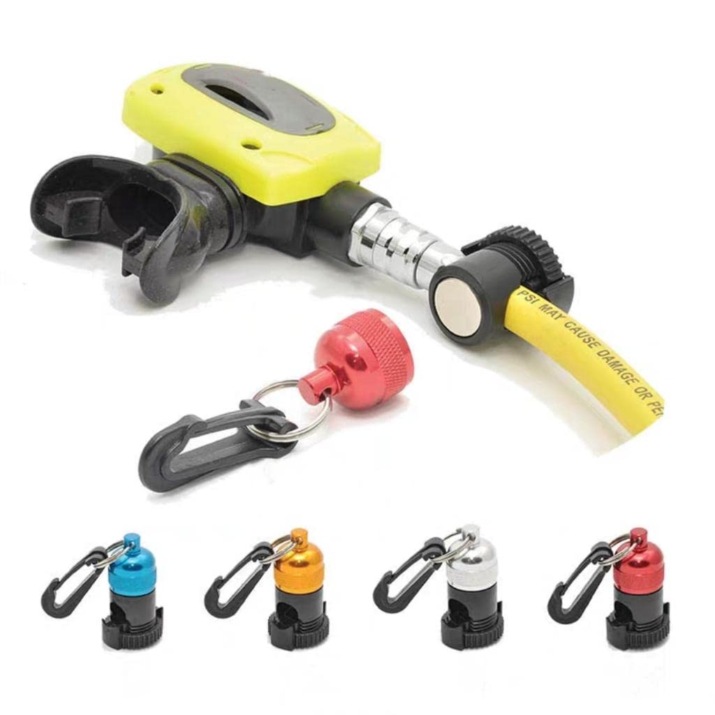 Regulator Schlauchhalter Halter Clip Sicherung Klemme Zweite Stufe Zubehör Aluminium für Unterwasserexpeditionen Scuba