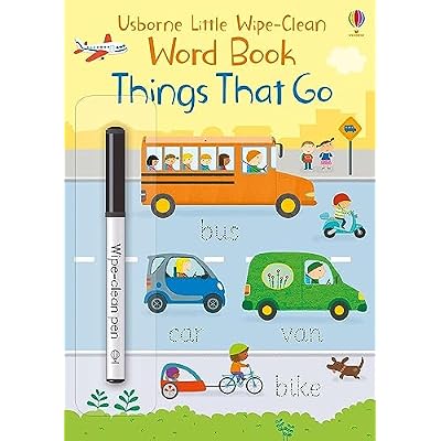 Things That Go (Little Wipe-Clean Word Books)