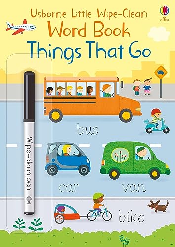 Things That Go (Little Wipe-Clean Word Books)