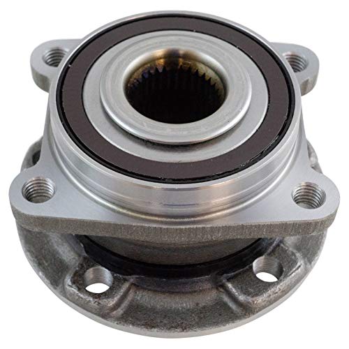 Image of TRQ Front and Rear Wheel Bearing and Hub Assembly Set 2 Piece