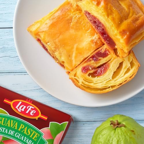 La Fe Guava Paste 14.1oz - 3 Pack - Authentic Goiabada Brasileira - Guava Jelly for Baking - Gluten Free
