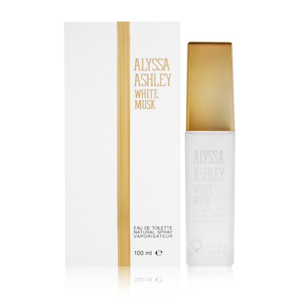 ALYSSA ASHLEY Ashley White Musk for Women 3.4 Oz EDT Spray