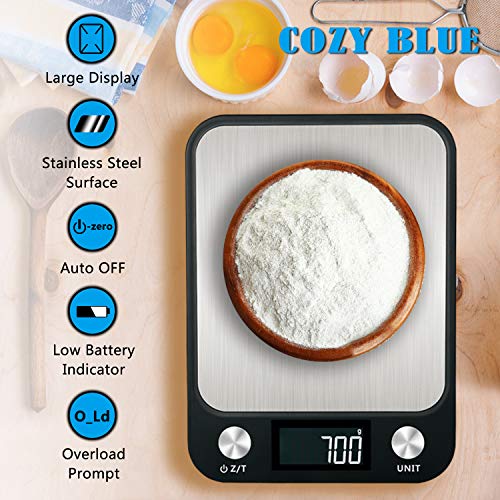 Digital Kitchen Scale for Cooking and Baking