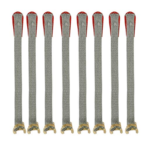 Guitar Parts 50Pcs Piano Bridle Straps Action Standard Style Piano Tuning Tool for Upright Piano Pianist DIY Parts - (Color: Army Green)