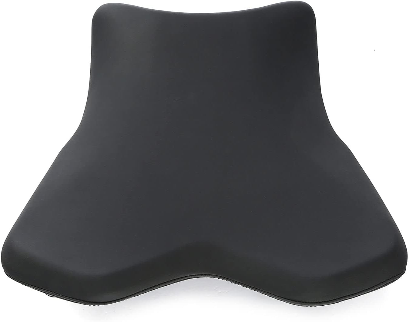 Front Rider Seat Cushion Compatible with Yamaha YZF R1 2015-2024, R1M 2015-2024, R1S 2016-2018 - Black Synthetic Leather Motorcycle Driver Pad Replacement​