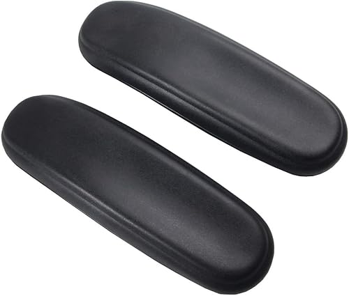 Miniatura 3 de MingYi.office Juego de 2 almohadillas de repuesto para reposabrazos para silla de oficina, orificio de montaje universal de 4 pulgadas, almohadillas
