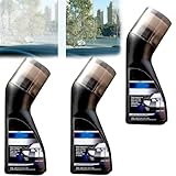 DUOPAI Lot de 3 agents de revêtement antibuée micro-moléculaires - Verre de revêtement magique - Anti-buée pour pare-brise de voiture, fenêtres, casque et lunettes