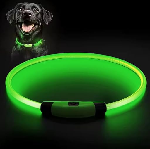 Collar con LUZ LED, 7 Colores Intercambiables, Resistente AL Agua, para Mascotas Seguridad Nocturna, Collar Luminoso Que Brilla en la Oscuridad. Recargable por USB, Tamaño Ajustable. | Ya disponible en tu tienda friki favorita! En mundofriki.es! Collar con LUZ LED, 7 Colores Intercambiables, Resistente AL Agua, para Mascotas Seguridad Nocturna, Collar Luminoso Que Brilla en la Oscuridad. Recargable por USB, Tamaño Ajustable. | Ya disponible en tu tienda friki favorita! En mundofriki.es!