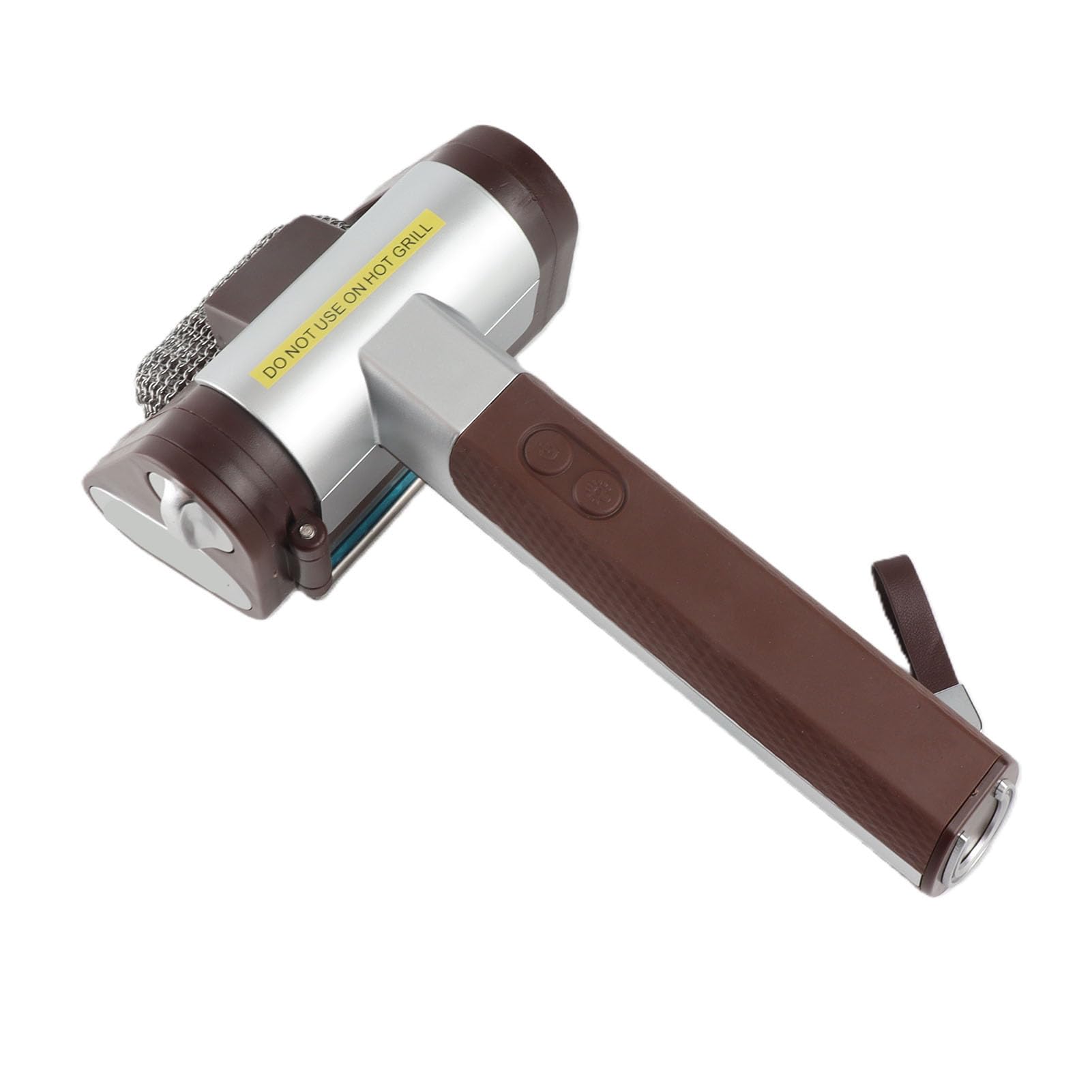 Domary Electric BBQ Grill Cleaner Spinning Brush with LED Light and High