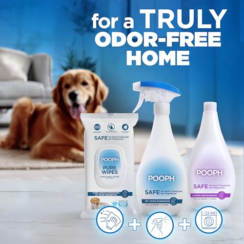 POOPH Pet Odor Eliminator Kitty Litter Box Deodorizer - 2 Pack 32oz Bottles - Odor Eliminator for Cat Urine, Poop, Pee, Litter Box Smells, Fragrance Free Pet Odor Spray by POOPH - Image 9