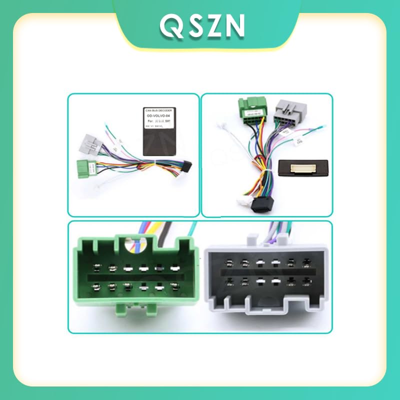 Auto Wiring Harness for 2004-2006 for Volvo S80 Car Radio Canbus Box OUDI-for Volvo-04 OD-for Volvo-02 Decoder car Accessories - (Color Name: OD-for Volvo-02)