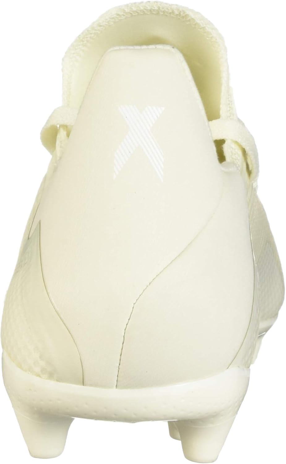 adidas Men's X 18.3 Firm Ground Soccer Shoe, Off White/White/Black, 6.5 M US