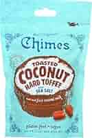 チーキ salt coconut Amazon.com : Chimes Toffee Hard Coconut Sea Salt, 3.5 oz