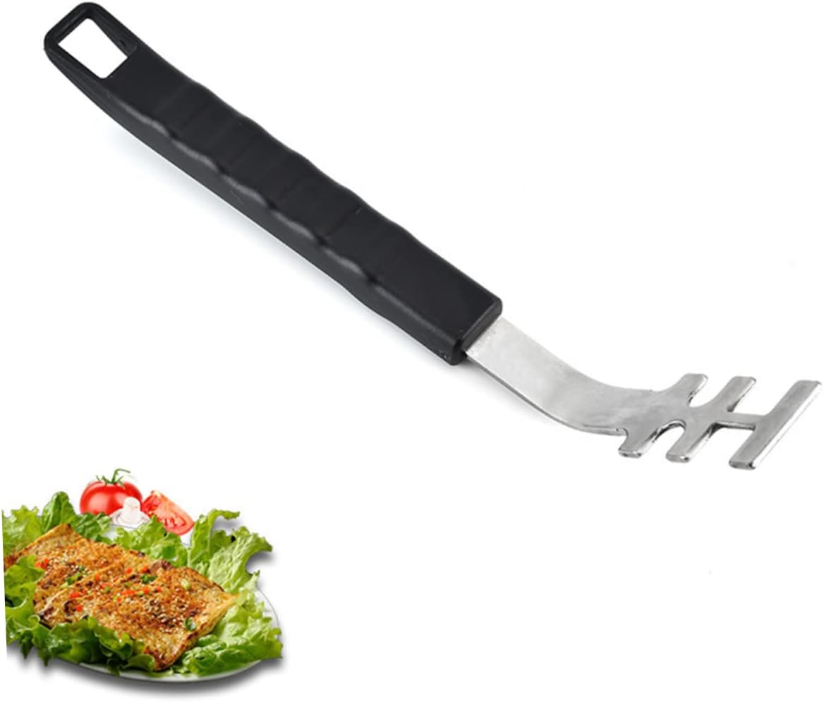 MAGICLULU 2pcs Stainless Steel Grill Grate Lifters for Hot Rack Handling