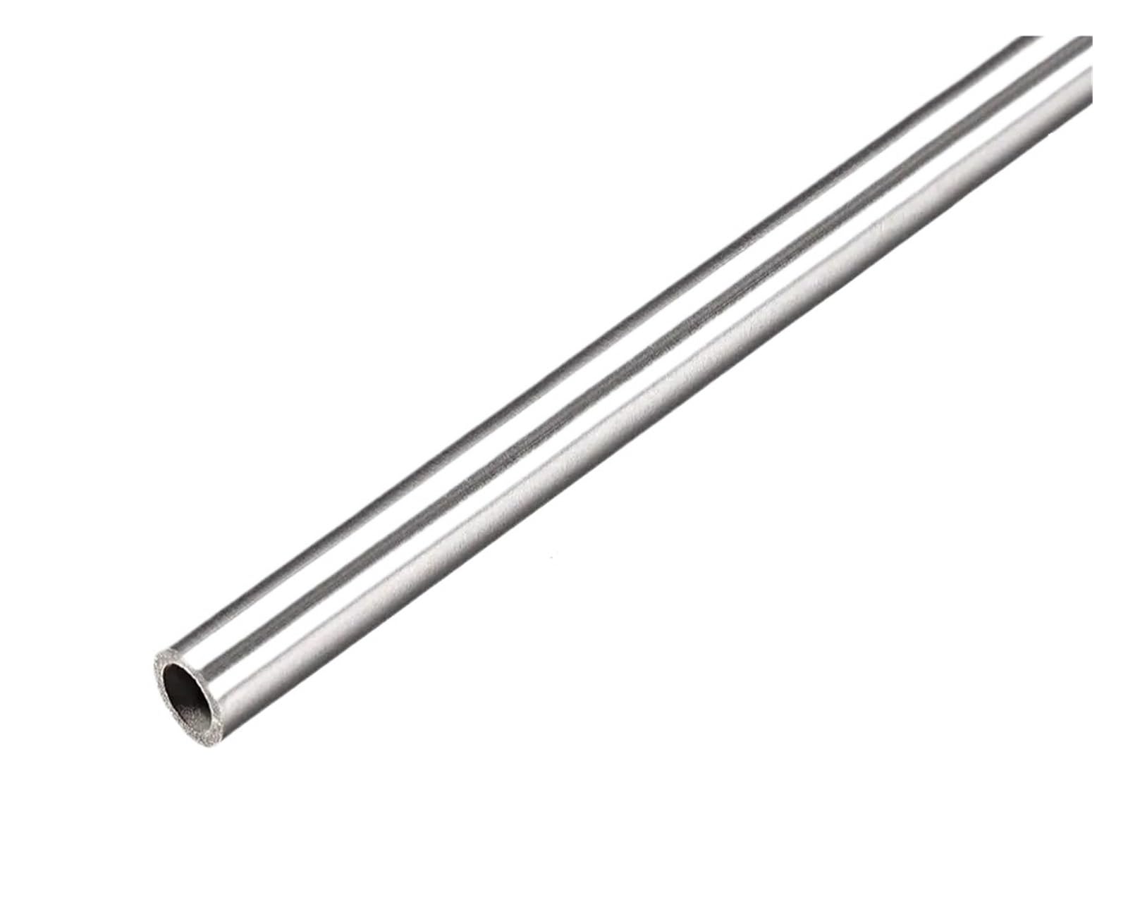 Kapqin 5X3x250mm 1Pcs 304 Stainless Steel Round 250Mm 500Mm Long Seamless Stainlessy