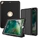 iPad Pro 10.5 Inch (A1701,A1709) Case, SEYMAC Three Layer Drop Protection Rugged Protective Heavy Duty iPad Case with Magnetic Smart Auto Wake / Sleep Cover for iPad Pro10.5 Inch (Black/Black)