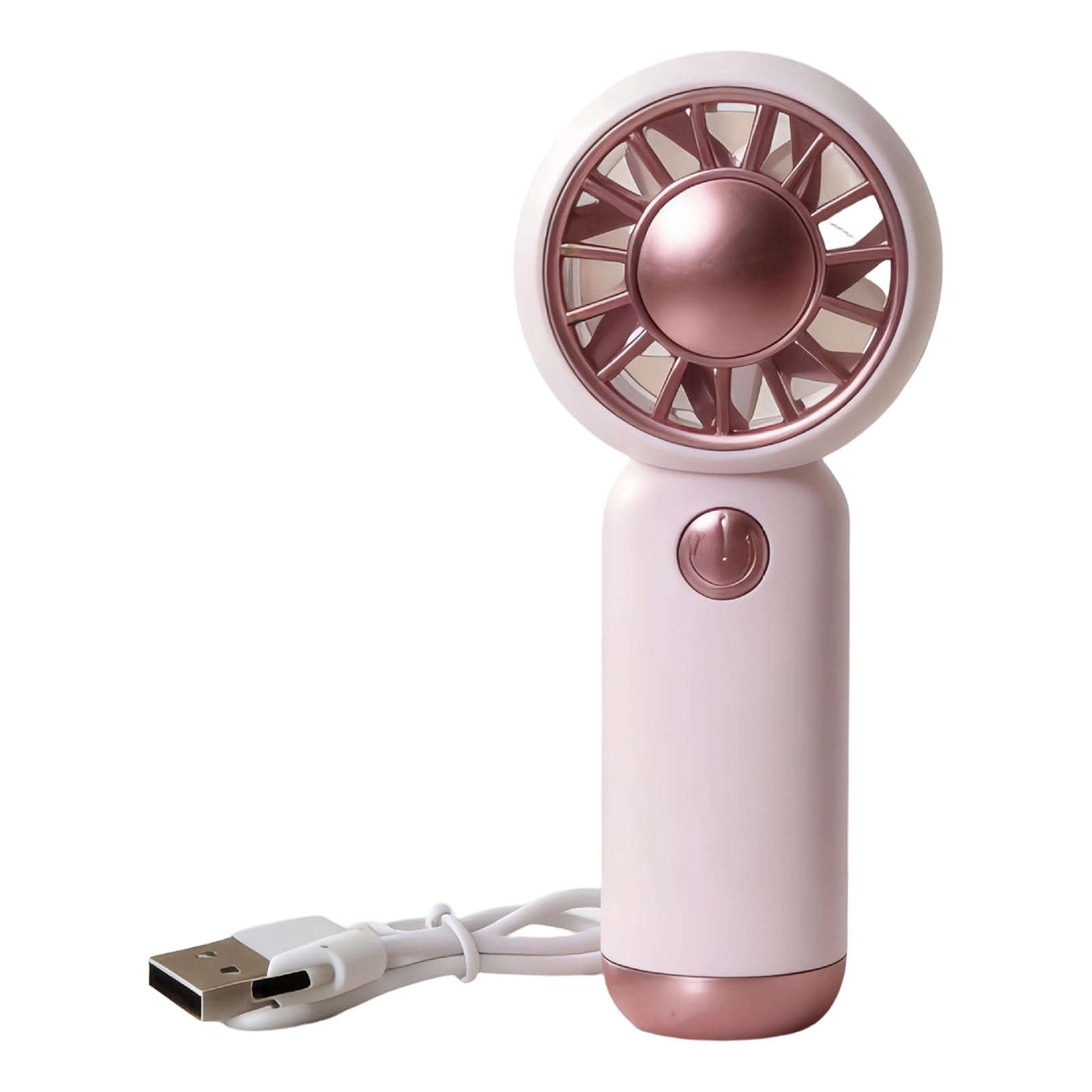 Buxuaaaa B Uxuaaaa Handheld Fan 3 Speed Rechargeable Cordless Air Lower Powerful Cleaner Small Fan For Outdoor Lightweight Portable