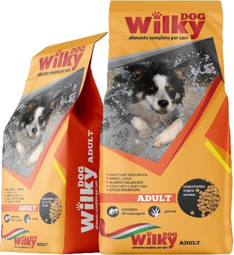 Wilky Dog Crocchette per Cani Adulti al Manzo 20kg