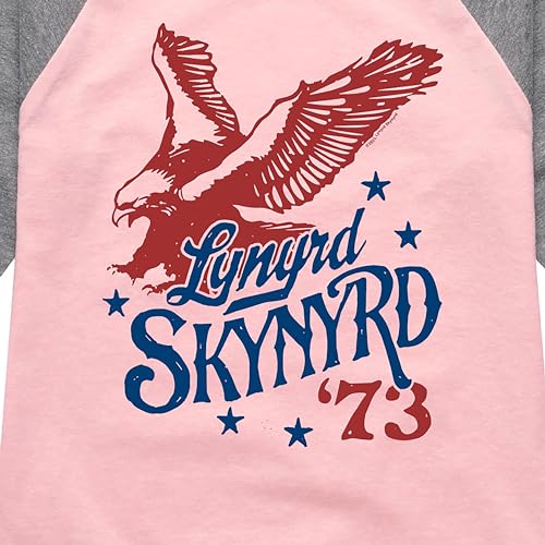 HYBRID APPAREL - Lynyrd Skynyrd - Soaring Eagle - Toddler & Youth Girls Raglan Graphic T-Shirt3