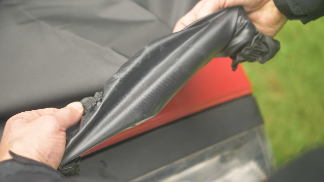 Copertura Tosaerba Impermeabile 195x66x112cm - Con Cordino E Borsa Di Stoccaggio - Foto 8