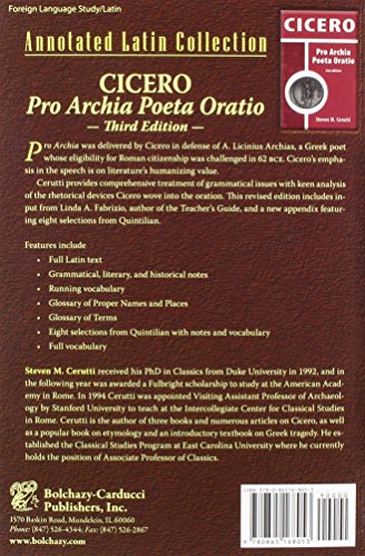 Cicero: Pro Archia Poeta Oratio (Annotated Latin Collection) (Latin and English Edition) - Image 2