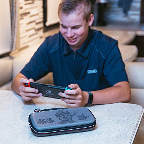 Officially Licensed Nintendo Switch Super Mario Carrying Case - Protective Deluxe Hard Shell Travel