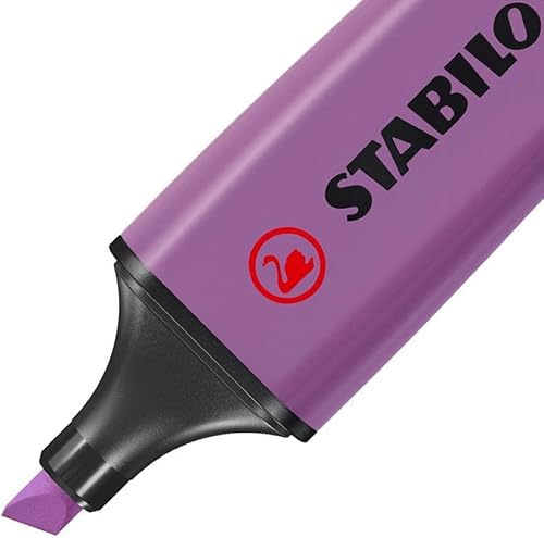 Marca Texto – STABILO BOSS ORIGINAL – Estojo com 15 unidades + Suporte de mesa – Em 15 cores