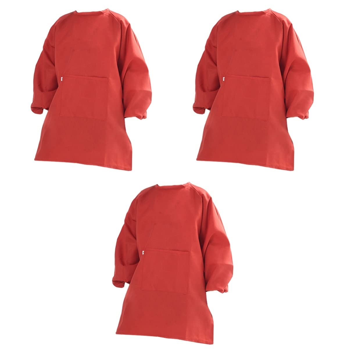 TOYANDONA 3 Pezzi Grembiule Da Pittura Per Bambini Grembiule Da Arte Per Bambini Cappotto Per Acquerelli Maniche Chiusura Regolabile