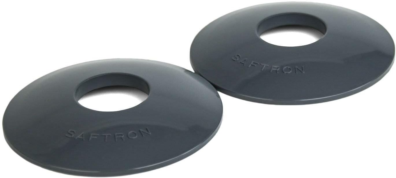 Saftron RTD-448-GG 4 Bend Swimming Pool Mounted Polymer Handrail, Graphite Gray