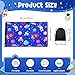 JaGely Toddler Airplane Bed with Storage Bag Airplane Seat Extender for Kids Airplane Kids Bed Travel Toddler Bed Portable Airplane Foot Rest for Kids Toddlers Travel Must Have Accessories (Astronaut)
