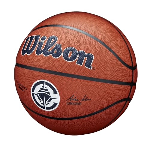 Wilson NBA Team Alliance Basketball – Los Angeles Clippers, Größe 17,8–74,9 cm – Ansicht 3