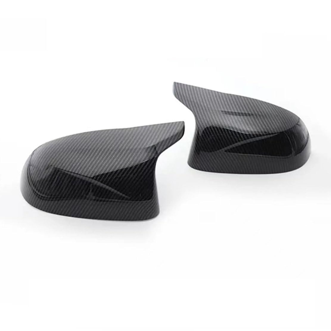 MSMDG Car wing mirror cover,Compatible with BMW F15 X5 F16 X6 F26 X4 F25 X3 2014-2018,Auto Parts,carbon fibre