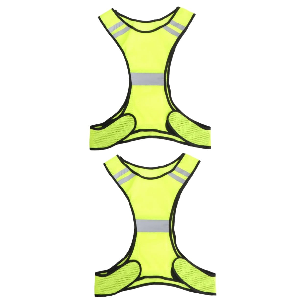 Toddmomy2pcs riding runner reflective vests runners vest sports jacket women's tank top kids motorcycle jacket Reflective gear running equipment helmet Lycos ultra light Work