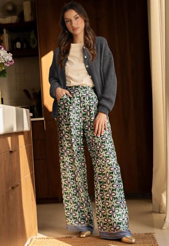 Image of PRETTYGARDEN Long Sleeve Crewneck Button Down Womens Sweaters Fall Open Front Chunky Cardigan Sweaters for Women 2026