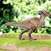 Gemini&Genius Dinosaur Toy Pachycephalosaurus for Kids, Stygimoloch Cretaceous Dinosaur World Figurine, Realistic Dino Toy Gift, Collection, Cake Topper, Role-Play, Storytelling Prop, Decor for Kids