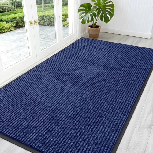 OLANLY Front Door Mat Indoor Outdoor Entrance, Waterproof Heavy Duty