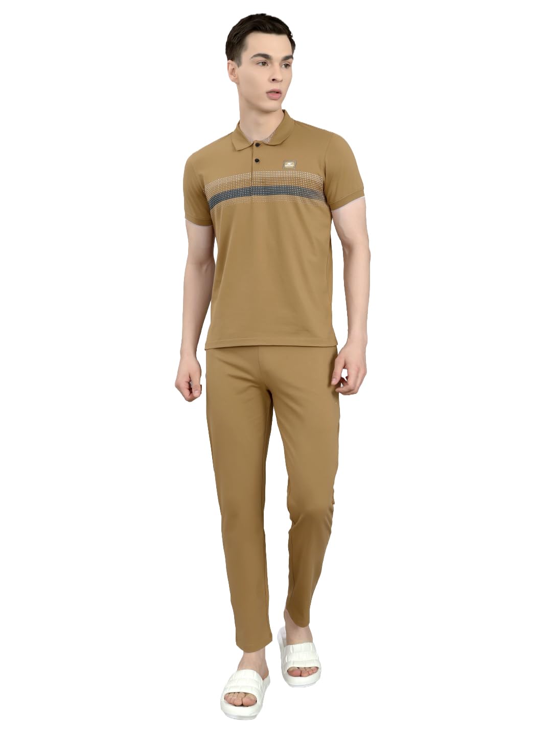 monte carlo Mens Regular Fit Solid Half Sleeve Round Neck Lower Set|Top & Bottom | Pajama Set for Men's (Pack of 1)-picture-31