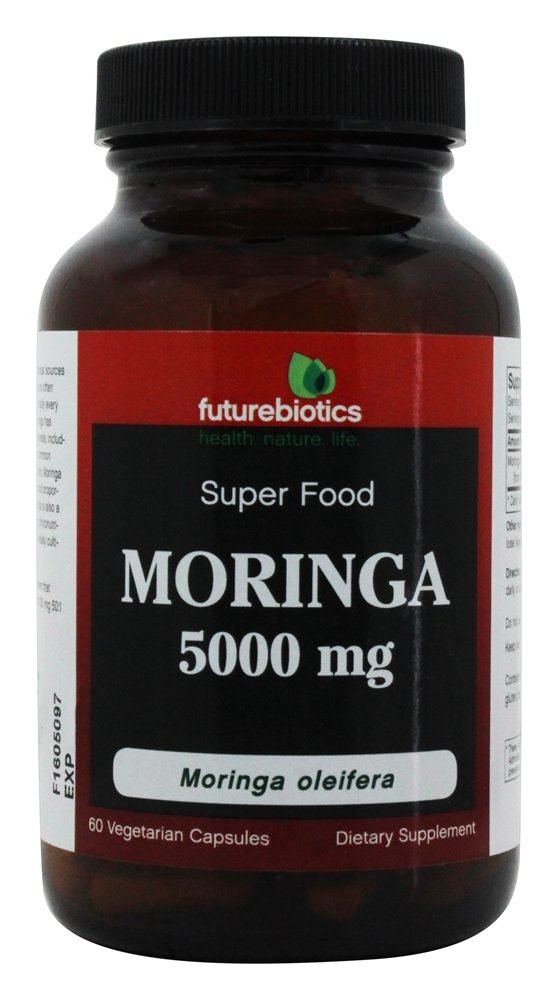 FutureBiotics, Moringa, 5000 mg, 60 Vegetarian Capsules