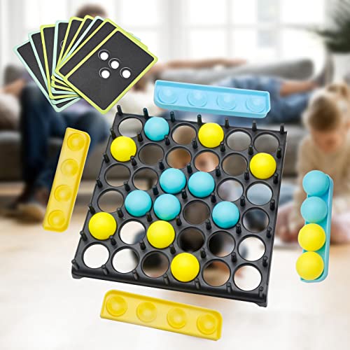 DAWRIS Bounce Off Game, Bouncing Ball Tischspiel,Bounce Off Game Desktop-Hüpfbal Brettspiele Bouncing Ball Brettspiel Family and Party Desktop Bouncing Toy für Kinder, Familie und Party