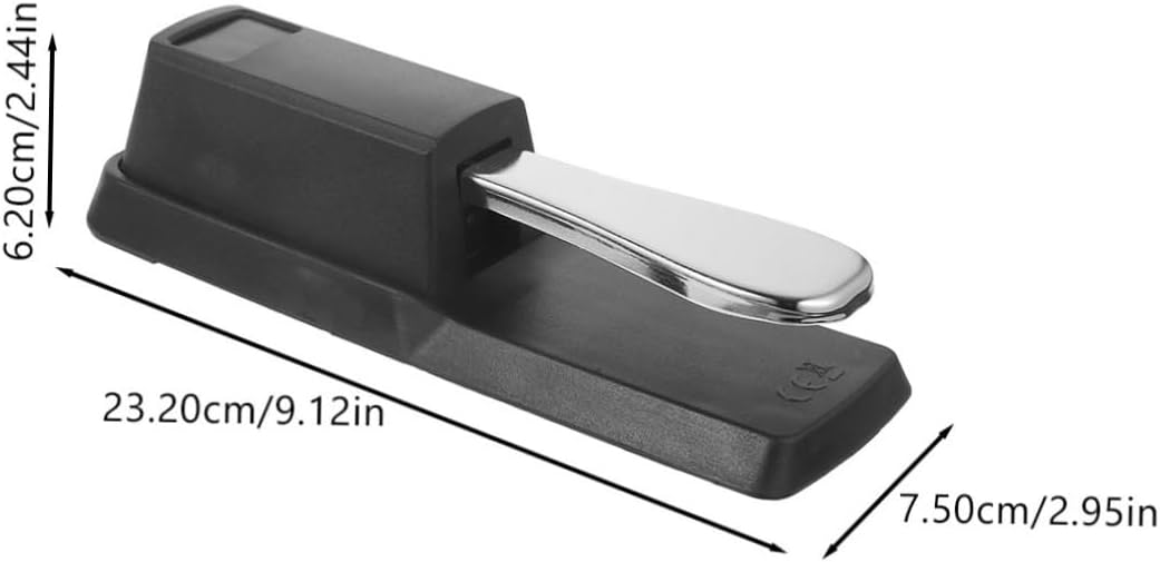 Electronic Keyboard Sustain Pedal Black Foot Switch for Digital Piano Accessories Style