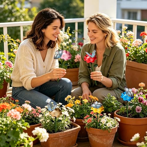 Tazas de mariposa y abejas para refrescar tu jardín este verano 3