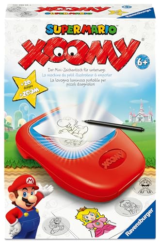 Ravensburger Xoomy Midi Super Mario 12028006 - Angesagte Motive zeichnen Lernen Kreatives Zeichnen und Malen für Kinder ab 6 Jahren