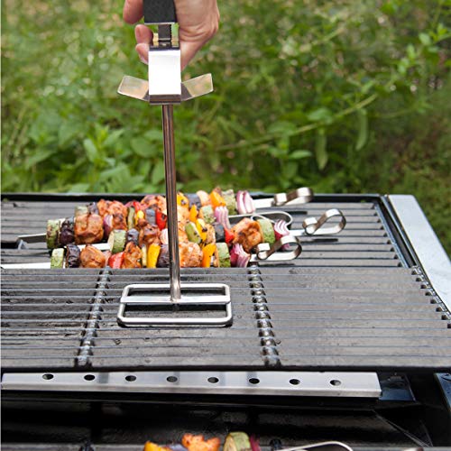 Charcoal Companion CC1089 Grill Grate Lifter, Steel Grill Master Inc.