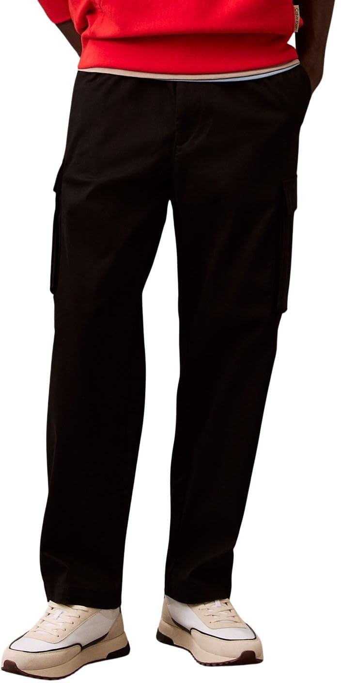 Calvin Klein Herren Cargo Cotton Pull On Straight Cargo Pa Lv040em616